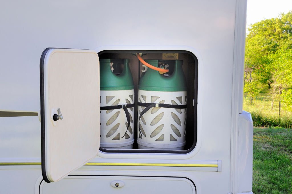 Caravan Storage Tips: How to Choose the Right Size Gas Bottle
