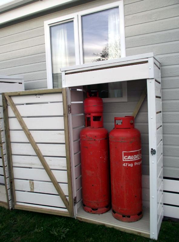 How long does a 47kg gas bottle last in a caravan?